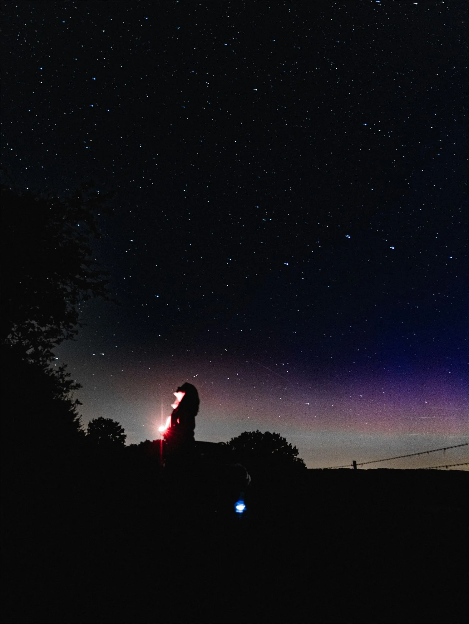 Portrait nocturne Starry Night